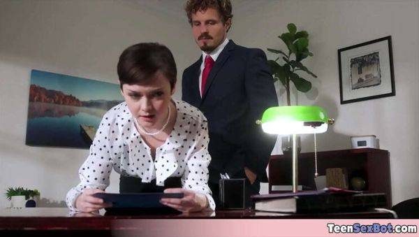 Small Petite Secretary Gets Fucked Hard - porntry.com on freevids.org