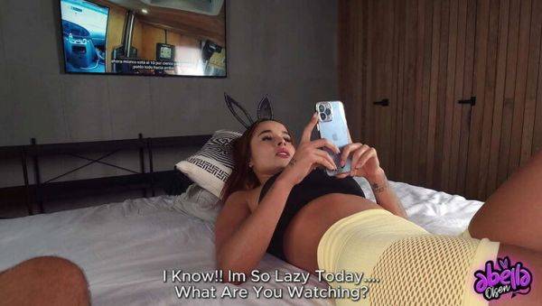 Abella Olsen's First Anal Creampie with Her Big Cock Brother - xxxfiles.com on freevids.org