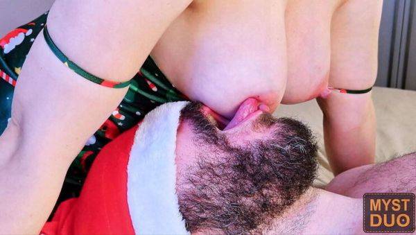 Latin MILF Couple Enjoys Christmas Passion with Nipple Play - xxxfiles.com on freevids.org
