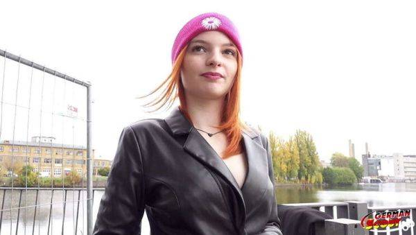 Redhead Foxy Icegram's First Rough Anal Casting in Germany - porntry.com - Germany on freevids.org