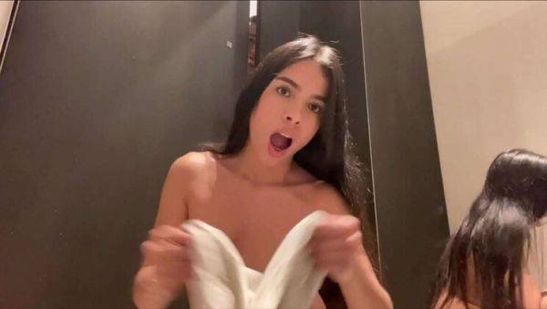Latin Babe Marianamx Caught Jerking Off in Store Fitting Room - xxxfiles.com on freevids.org