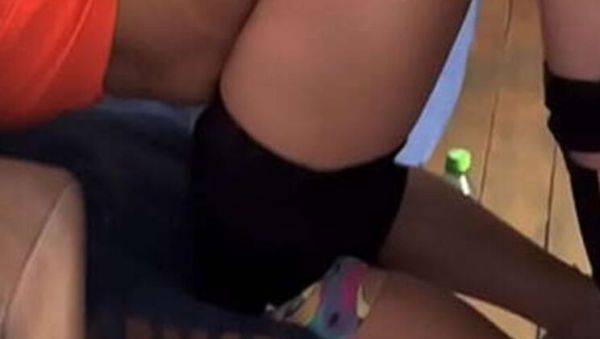 Watch Your Blonde Wife's Gym Secrets Exposed - porntry.com on freevids.org