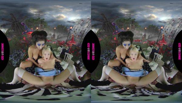 Fantastic Threesome With Alice In Wonderland With Alice Wonderland, Darce Lee And Lovita Fate - upornia.com on freevids.org