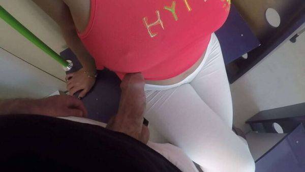 Wild Train Ride with MILF Handjob and Dick Flashing - veryfreeporn.com on freevids.org