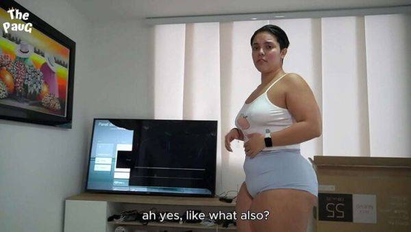 Step Sis Breaks TV with Flip Flop and Repays with Hot Sex - xxxfiles.com on freevids.org