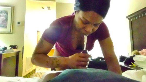 BLACK GODDESS SPITS: Deepthroat Prostitute Blowjob with Doctor Grool - xxxfiles.com - Usa on freevids.org