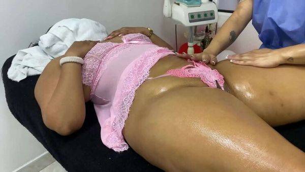 Sexy Stepmom Gets Massaged by Beautiful Latina Irina - porntry.com on freevids.org