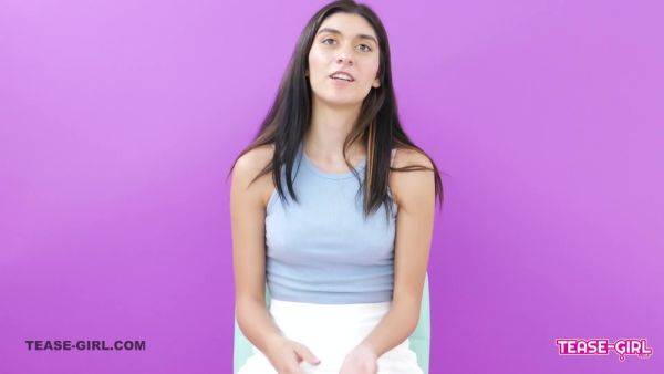 Sexy Brunette Has Intense Orgasm At Interview - upornia.com on freevids.org