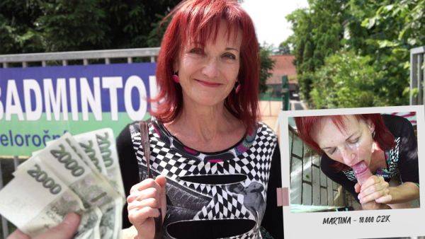 Czech Streets – Mrs Irena Loves Money & Cocks - txxx.com - Czech Republic on freevids.org