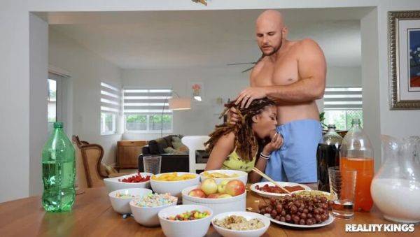 Jeni Angel's Handjob Action - Ebony Interracial - porntry.com on freevids.org