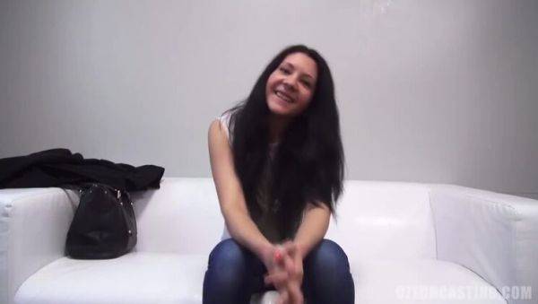 Olga, the Goddess of Brunette Casting - xxxfiles.com - Czech Republic on freevids.org