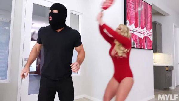 Big-Busted Housewife Creamed By Burglar - Johnny Castle & Phoenix Marie - veryfreeporn.com on freevids.org