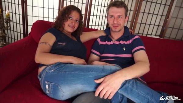 Italian Amateur Curvy PD Danilo & PD Rosy: Dirty Swinger Fuck with Cum Shot & Toys - veryfreeporn.com - Italy on freevids.org