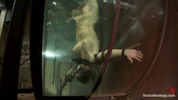 Big-Titted Brunette Endures Intense Sybian Orgasms - porntry.com on freevids.org