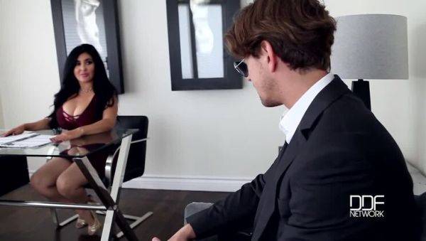 A Thespian's Big-Titted Dilemma - Cumming as He Bangs Jaylene Rio's Ample Chest - veryfreeporn.com on freevids.org