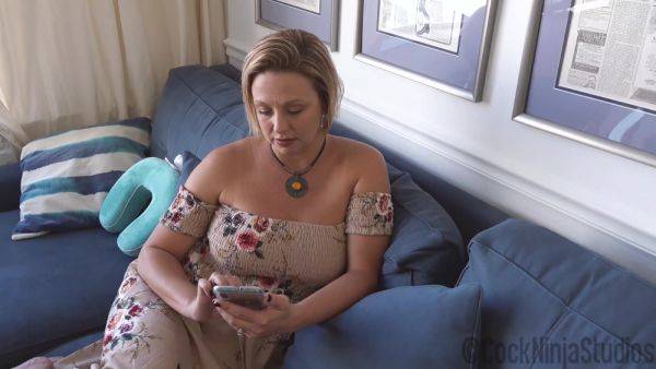 Busty MILF agrees to be roughly fucked by her stepson - anysex.com on freevids.org