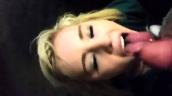 Amateur Blonde Blowjob CIM - drtuber.com on freevids.org