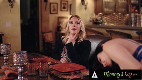 MOMMY'S BOY - Hung Stud Must Fuck Boss Candice Dare's Horny Wife RayVeness If He Wants A Promotion - hotmovs.com on freevids.org