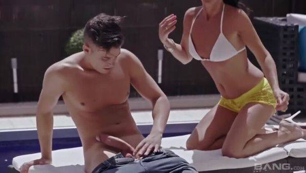 Soraya Rico Sizzles in Outdoor MILF Scene, Ending with Explosive Cumshot - xxxfiles.com on freevids.org