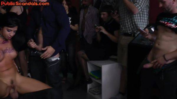 Real public babe exposed naked outdoor after 3way sex - hotmovs.com on freevids.org