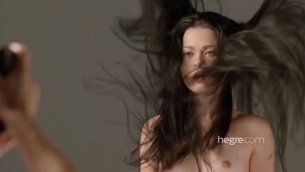 Belle's Nude Casting: Small-Titted Brunette - xxxfiles.com on freevids.org