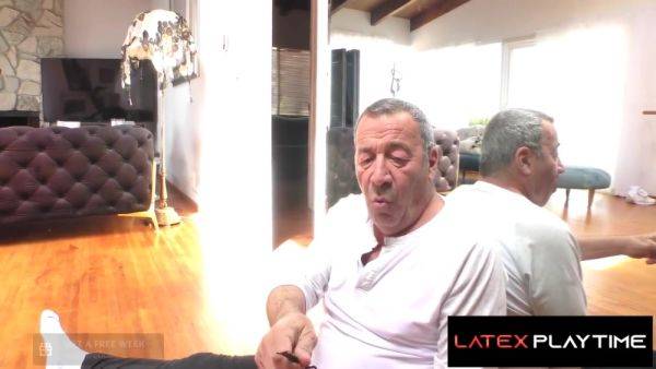 Latexplaytime - Kinky Fetish Lesbian Ass Play With Sheena Shaw And John Stagliano - hotmovs.com on freevids.org