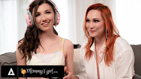 Step mommy'S GIRL - Stacked MILF Taylor Gunner Wants Gamer Stepdaughter Maya Woulfe To Have New Hobbies - txxx.com on freevids.org