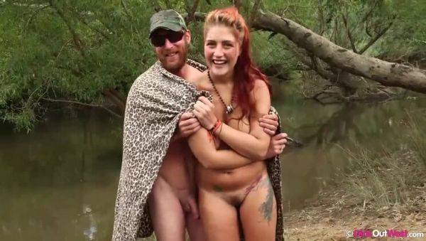 Jack and the Redhead: An Outdoor Adventure with BTS & Big Tits - xxxfiles.com on freevids.org