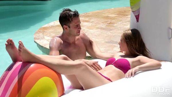 Young Lady Bug: Intense Poolside Boy-Girl Encounter - Hardcore, Gangbang, Foot Fetish, and Deepthroat Action - xxxfiles.com - Czech Republic on freevids.org