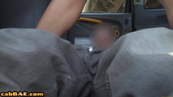 Busty tattooed babe in public taxi gets fucked outdoor - txxx.com on freevids.org