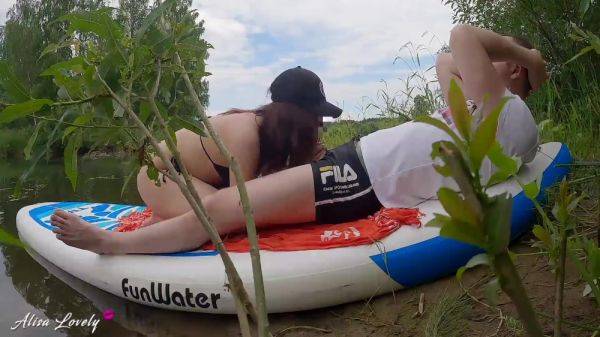 Eric Nuts And Alisa Lovely - He Fucked Me Doggystyle During An Outdoor River Trip - Amateur Couple Sex 5 Min - hclips.com on freevids.org