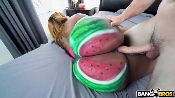 Victoria Cakes: Banging That Watermelon Booty in POV - porntry.com on freevids.org