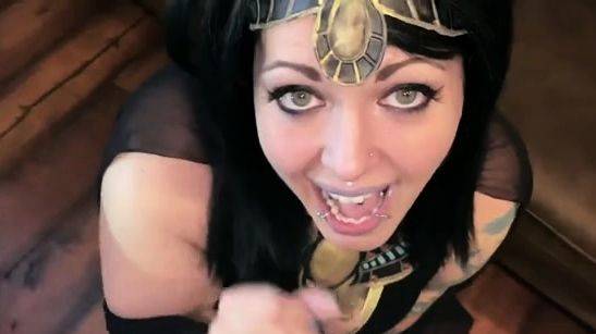 Cinnamon Anarchy - Egyptian Goddess Cleopatra Face Fucked - drtuber.com - Egypt on freevids.org