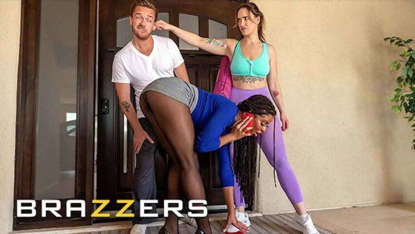 Siri Dahl Jealous over Kira Noir Eyeing Her Husband, Leads to a Steamy Threesome - BRAZZERS - porntry.com on freevids.org