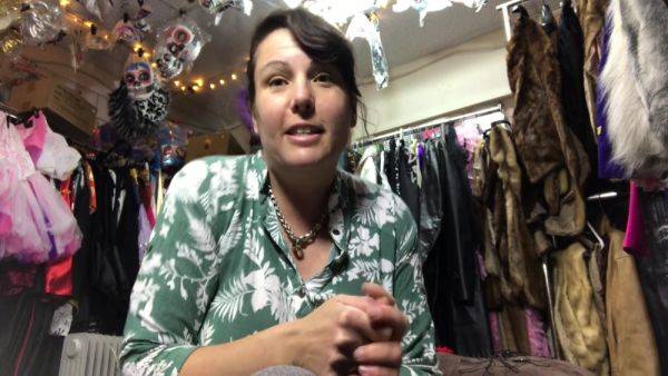 Masturbating & Orgasm Inside A Shopping Mall Store In Public - hclips.com on freevids.org