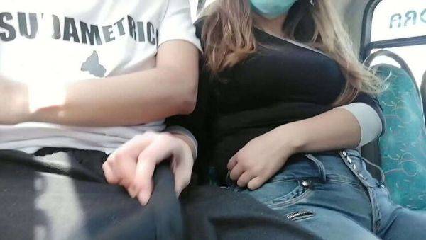 A mysterious woman gropes my dick on the bus: Public flash and handjob - xxxfiles.com on freevids.org