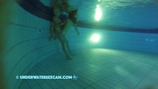 First Time Teen 18+ Couple Underwater Sex Part 2 - hclips.com on freevids.org