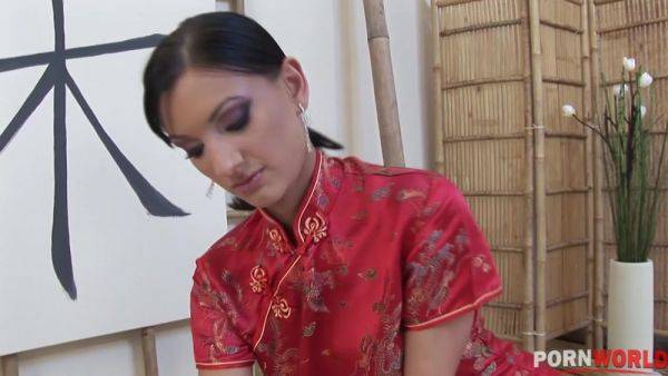 Destiny gives the ultimate happy ending massage with balls deep ass fucking GP1427 - AnalVids - hotmovs.com - Hungary on freevids.org