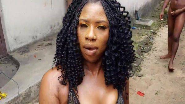 She Invites Two Boys Into The Yard To Give Her A Good Fuck 11 Min - upornia.com on freevids.org