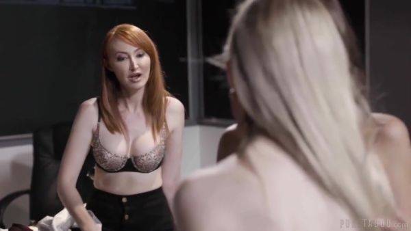 Lesbian Threesome Inside The - hotmovs.com on freevids.org