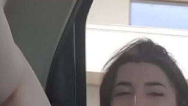 Young Avateen Nearly Caught Masturbating in Taxi with Lush Toy Vibrating Her Climax - veryfreeporn.com on freevids.org