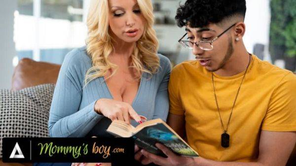 MOMMY'S BOY - Stepson Realizes MILF Brittany Andrews Used Him As Inspiration For Erotic Novella - txxx.com on freevids.org