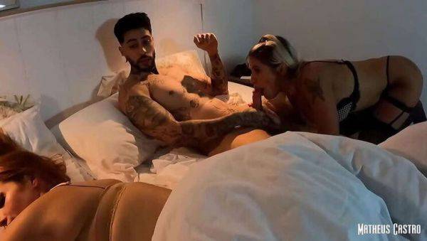 Wedding Night Blowjob: Lucy Deville and Matheus Castro - xxxfiles.com on freevids.org