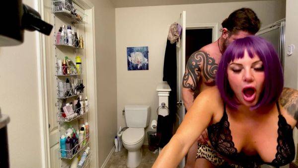 Kora Gets Fucked In Bathroom After Deepthroat Blowjob - hclips.com - Usa on freevids.org