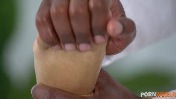 Voluptuous Venezuelan Sheila Ortega Gets Her Pussy Stretched Out by Black Masseur GP1838 - PornWorld - hotmovs.com - Venezuela on freevids.org