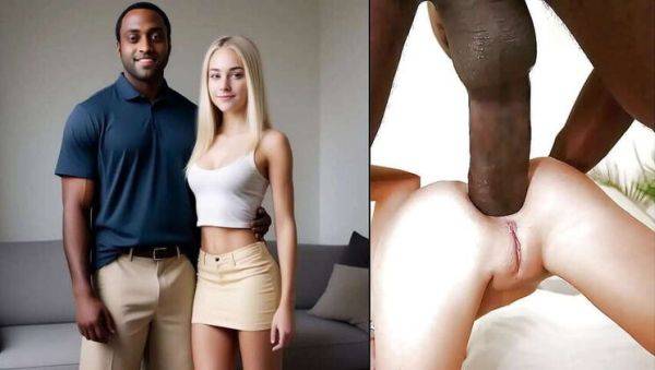 My Stunning Blonde Spouse Engulfed in Flames by Her Enormous Black Lover - BBC Surprise! - porntry.com on freevids.org