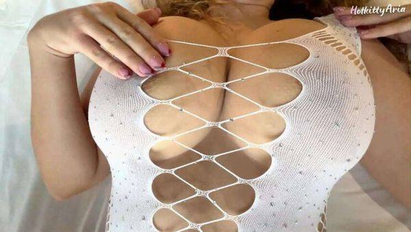 Busty Blonde Latina Makes Me Cum with Her Huge Fantasy Boobs - Homemade Amateur Porn - xxxfiles.com on freevids.org