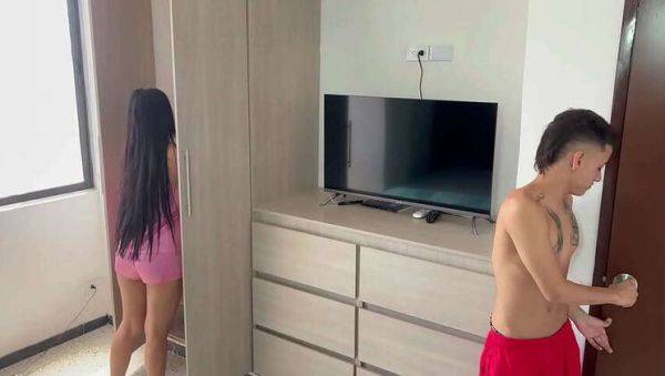 My lovely step-sister browses the closet, I seize the moment to savor her tasty backside. - xxxfiles.com - India on freevids.org