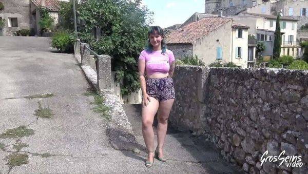 Khala, the naughty teen, goes wild for an outdoor tryst and a creamy finish - xxxfiles.com - France on freevids.org