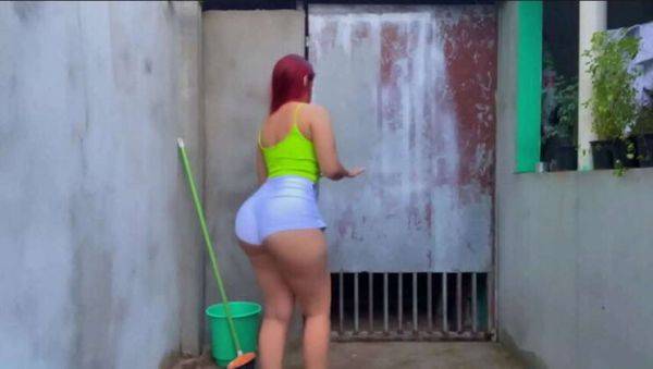 I Employed This Latina Maid With A Big Ass, She Wore Revealing Shorts And Drove Me Wild - veryfreeporn.com on freevids.org